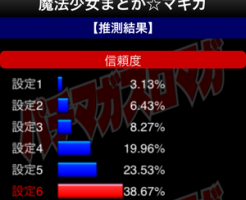 まどマギ設定判別